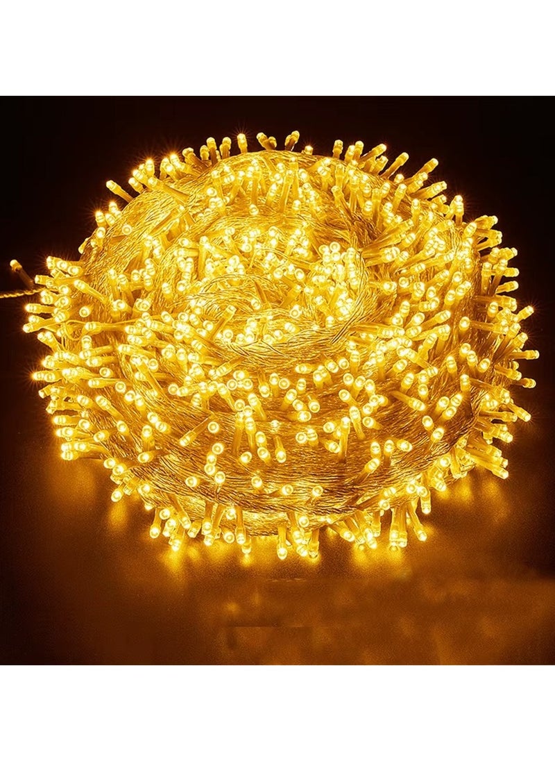 Generic Premium Ramadan LED String Lights (10M) - Waterproof Outdoor & Indoor Decorative Lights with 8 Modes - Warm White Twinkle Lights for Wedding, Party, Garden & Holiday Decor  - Image 3