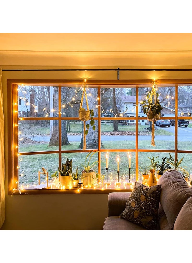 Generic Premium Ramadan LED String Lights (10M) - Waterproof Outdoor & Indoor Decorative Lights with 8 Modes - Warm White Twinkle Lights for Wedding, Party, Garden & Holiday Decor  - Image 5