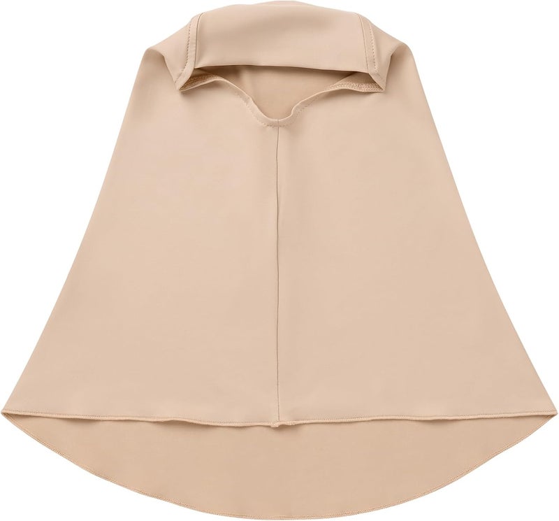 Baby Girls Muslim Abaya Prayer Dress with Hijab - 2 Piece Set, Champagne, 6-12 Months - Image 5