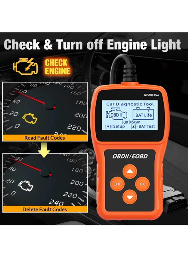 Arabest Car Scanner Real Time Data and Battery Tester Engine Fault Code Reader Car Diagnostic Scan Tool Check Engines and Fix Cars and Trucks  - Image 5