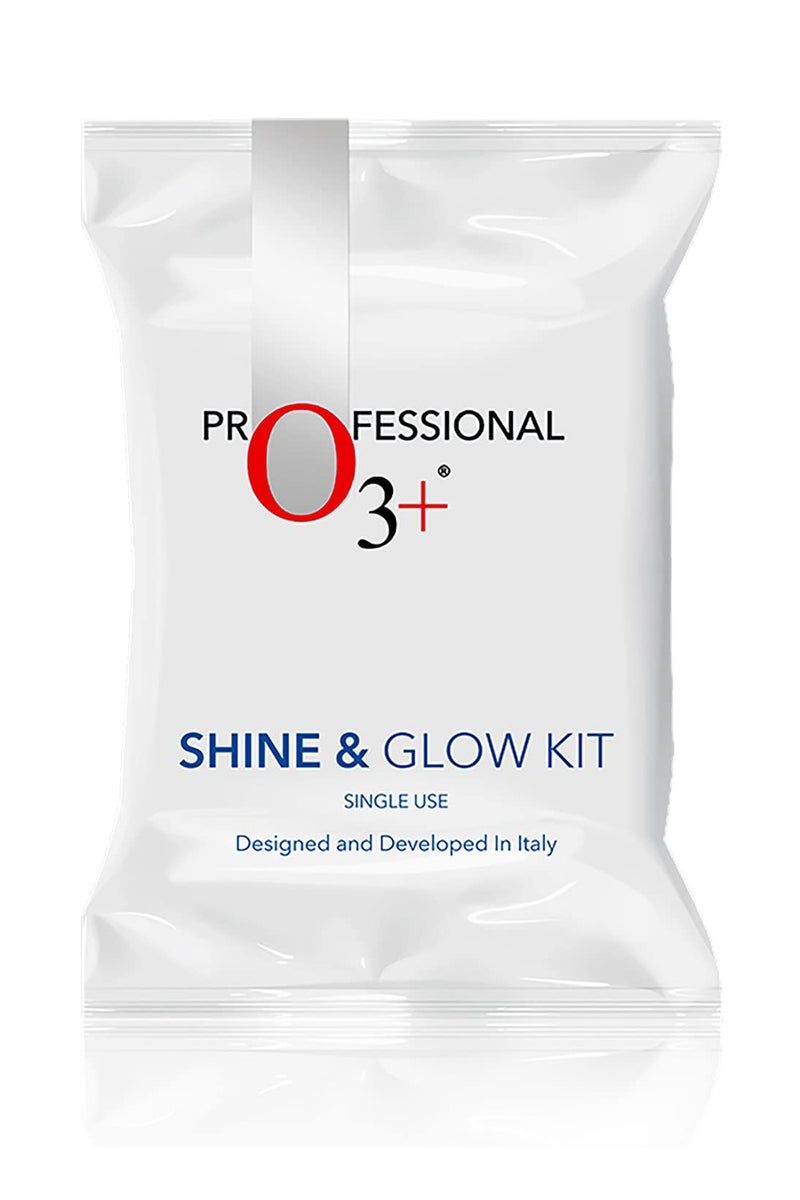 O3+ Shine & Glow Mono Dose Facial Kit (32g+6ml) - Image 1