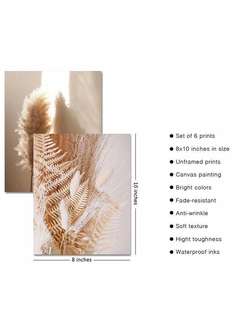 Excefore Travel Wall Art Prints, Set of 6 Ocean View Home Decor Photo Paintings - Image 3