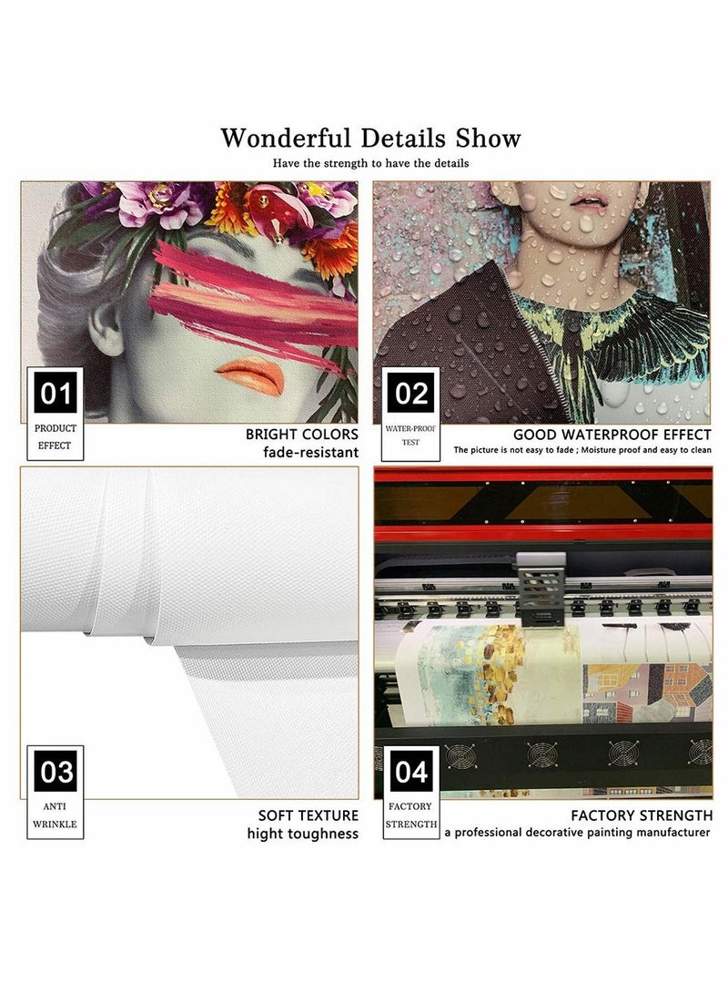 Excefore Travel Wall Art Prints, Set of 6 Ocean View Home Decor Photo Paintings - Image 5