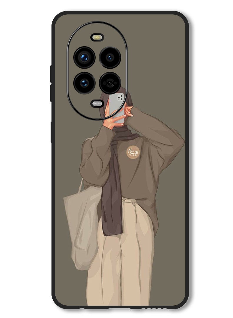 Theodor Case Compatible with Huawei Nova 13 Pro Protection Shockproof Bumper Cover Girl Taking Picture - Image 1