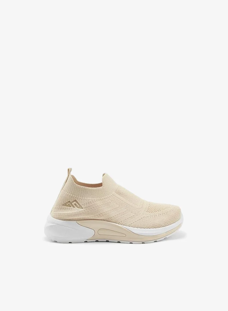 شو اكسبرس Textured Slip-On School Sports Shoes With Pull Tab