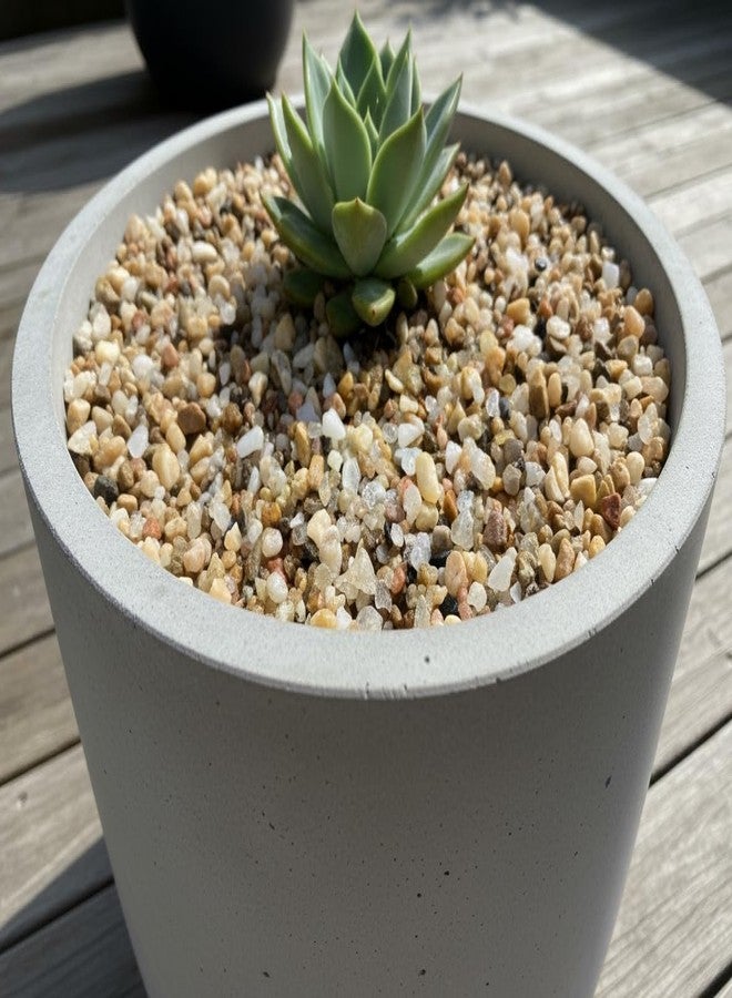 RUKDA Natural River Gravel 0.5-1 cm - Smooth Decorative Pebbles for Aquarium, Aquascaping, Fish Tank, Plant Pots, Garden & Home Décor, Fish & Turtle Safe Substrate (0.9, Kilograms) - Image 5