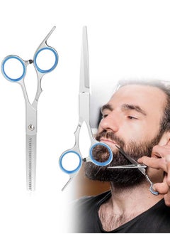 Generic 2 pcs Haircut Scissors, Professional Hair Thinning Scissor Hairdressing Scissors Hair Cutting Kit Home Hairdressing Salon Hairdresser  - Image 1