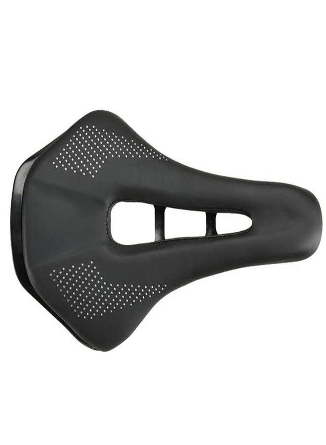 FCCRACING FCC Racing MTB and Road Bike Saddle, PU Leather Surface, Streamlined, Universal, Comfortable, 330g Weight - Image 1