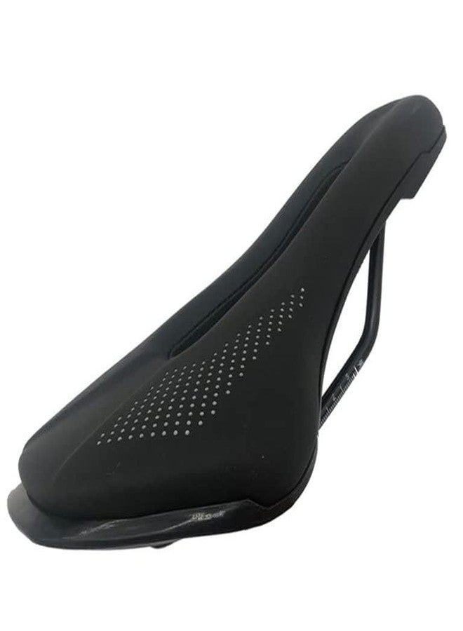 FCCRACING FCC Racing MTB and Road Bike Saddle, PU Leather Surface, Streamlined, Universal, Comfortable, 330g Weight - Image 4