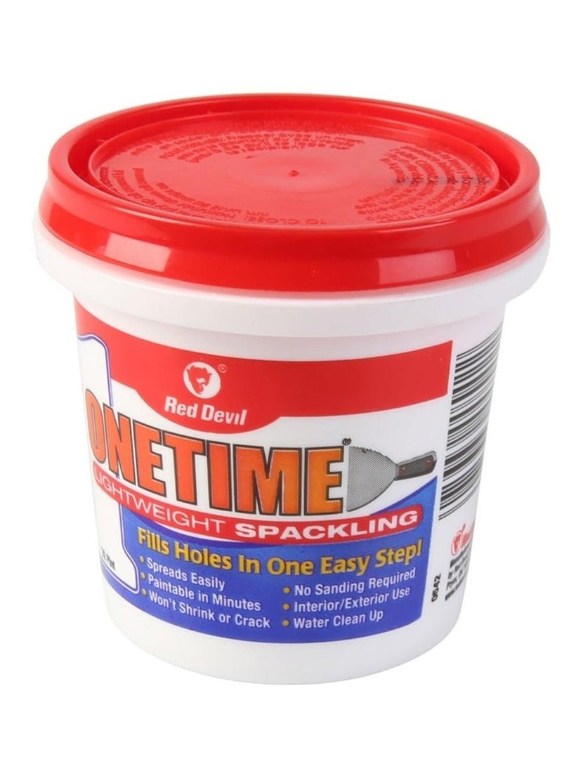 Red Devil One-Time Spackling Compound (236.5 ml)