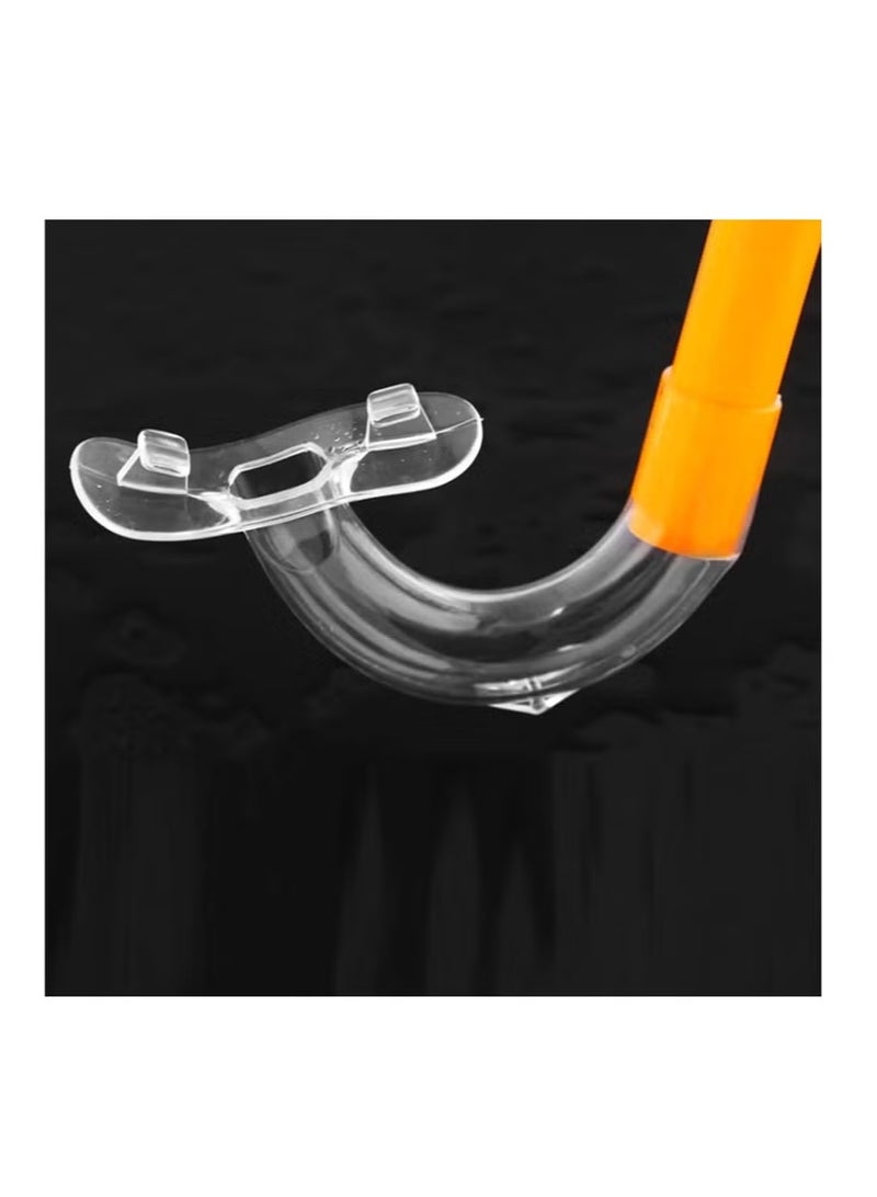 Kids Snorkel Set, Adjustable Strap Dry Top Diving Mask, Anti-Fog Snorkeling Mask Gear, Kids Swimming Goggles For Boys And Girls, Age 6-14-Swimming Supplies- Swimming Goggles For Children- Swimming Equipment- Diving Set For Children. - Image 3