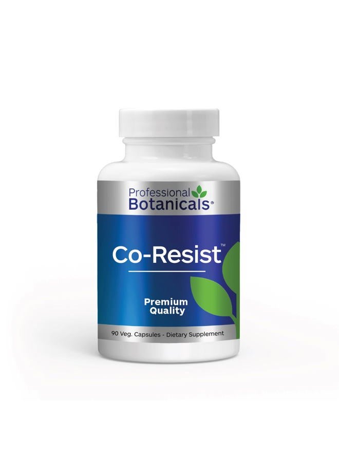 Professional Botanicals Vegan Formulated Co-Resists - Synergistic Blend of Herbs and Powerful Nutrients that Supports the Immune System - 90 vegetarian capsules - Image 1