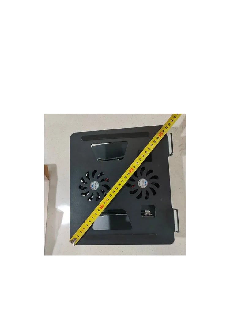 Terabyte Laptop Stand, Adjustable Cooling Pad, 360 Degree Rotation, Aluminum Cooler Stand for Desk, Multi-Angle Compatible with MacBook Air Pro, All Notebooks 10-15.6" - Image 5