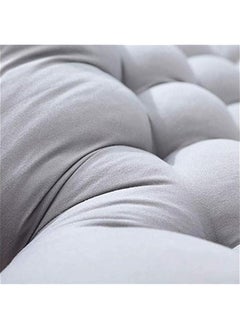 Generic Lounge Chair Cushion Pad,Thickened Patio Garden Indoor Outdoor Rattan Recliner Portable Sustainable Sun Lounger Cushion,Window Seat Mattress Gray 48x120cm(19x47inch)  - Image 4