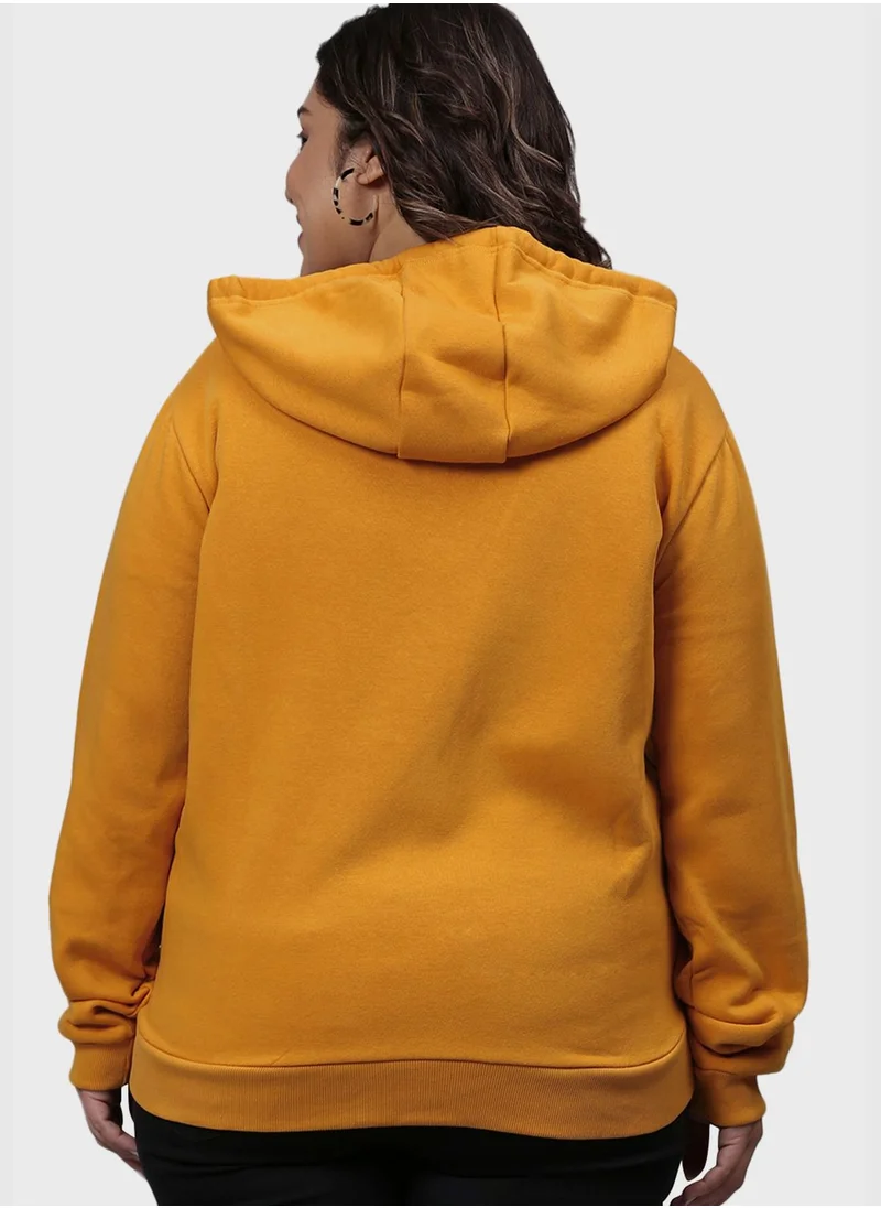 Instafab Plus Front Pocket Hoodie