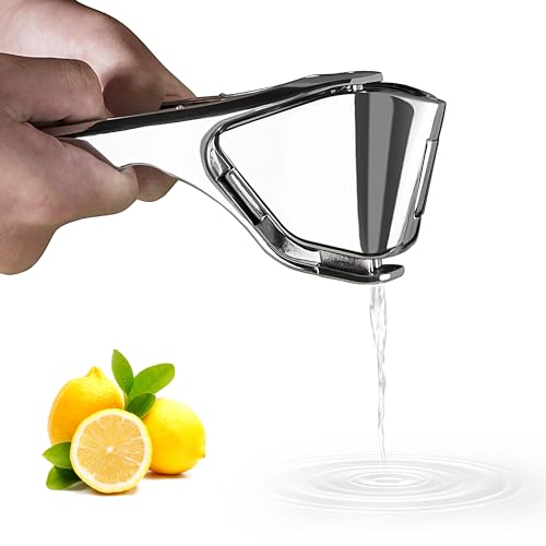 Bagrox Lemon Squeezer, Stainless Steel Lemon Juicer, Manual Juicer for Lemon Citrus Lime Orange, Handheld citrus Squeezer - Image 1