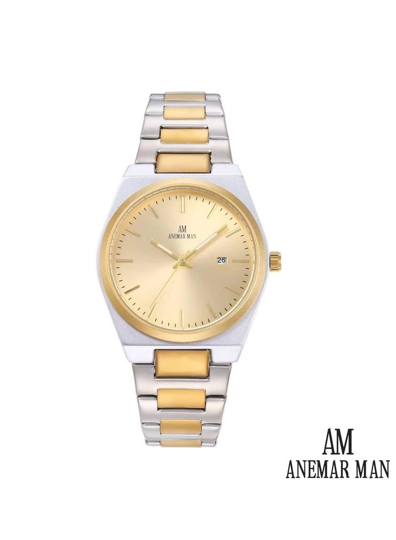 Anemar Man Men's Watch, Stainless Steel Strap and Lock