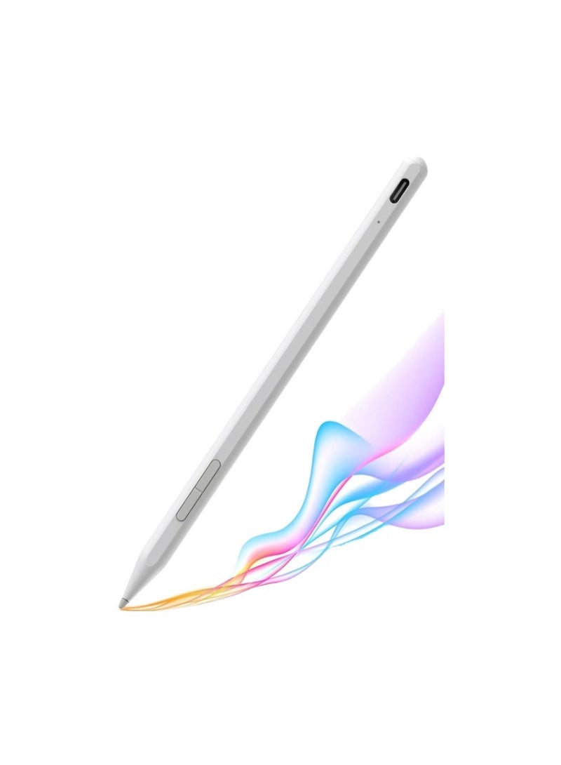 OSALIA Universal Stylus Pen Wireless Active Touchscreen Pen for iOS & Android, Compatible with iPhone, iPad, Samsung & Tablets Fast Charging, Ergonomic Design, Adjustable Tilt & Indicator Lights - Image 1