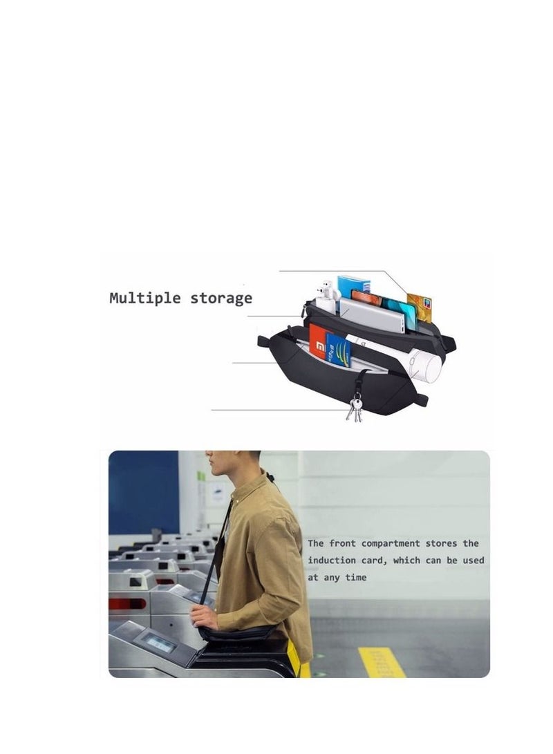 Xiaomi MI Multifunctional Sports Leisure Chest Bag - M1100214 Waist Bag Outdoor Sports Shoulder Bag Waterproof Backpack - Image 3