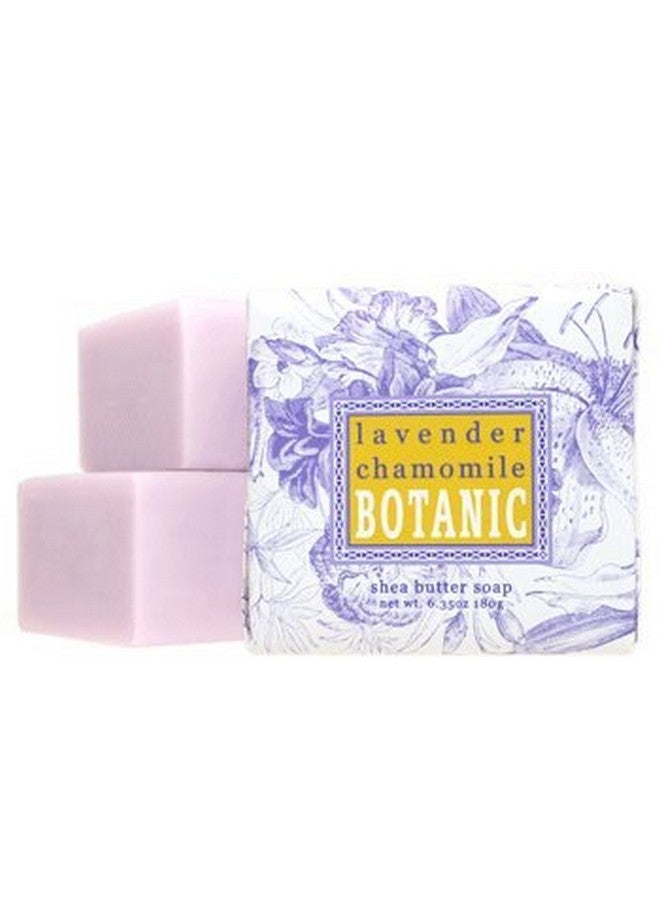greenwich bay Cleansing Spa Soap Shea Butter And Cocoa Butter. Blended With Loofah And Apricot Seed No Parabens No Sulfates 6.35 Ounce (3 Pack) (Lavender Chamomile) - Image 2