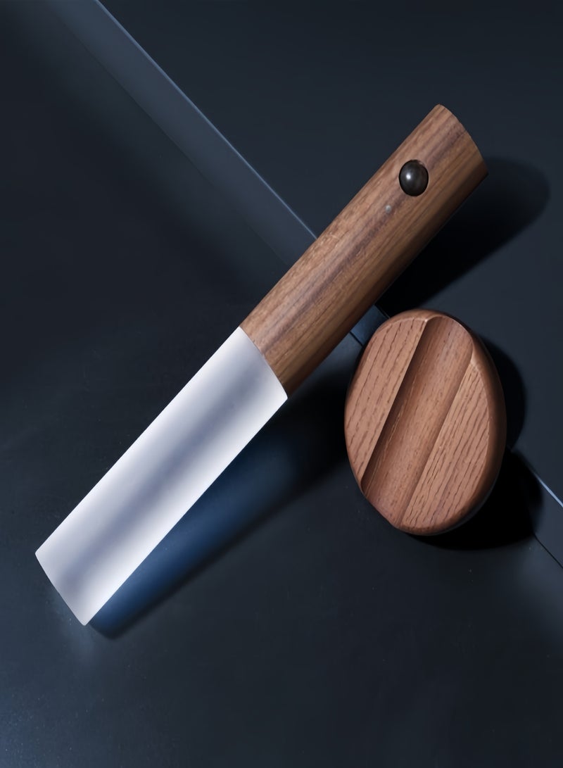 كيفن مصباح ليلي ذكي بمستشعر الحركة والإضاءة الذكي، ليد باللون الخشب الداكن، مسافة استشعار 4 أمتار، مناسب لغرفة النوم وغرف الأطفال - Image 2