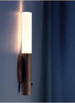 KEVIN Motion Sensor Night Lights Magnet Body Sensor Hallway, Rechargeable Led Light Portable Stairway, Wooden Wall Sconce Battery Powered Cabinet Lights  - Image 3