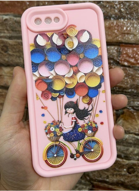 Back Cover Compatible With Phone Oppo A12 / F9 / A5S   - Multi Color 167