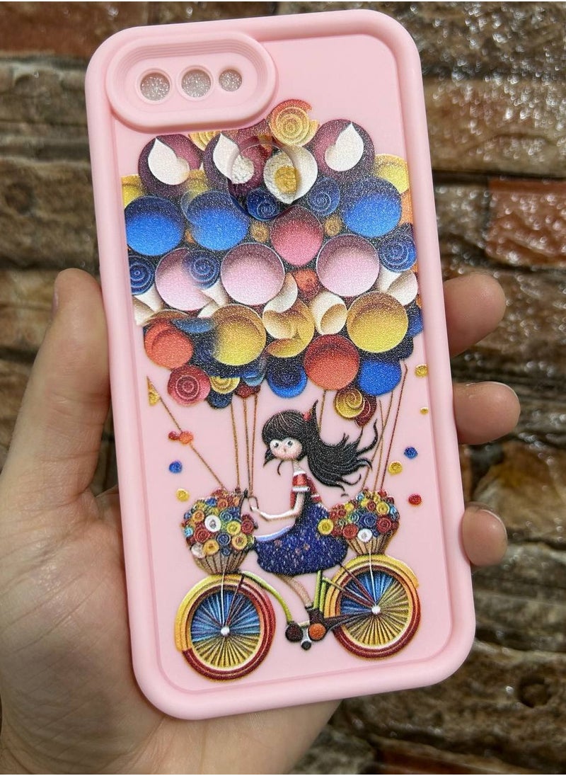 Back Cover Compatible With Phone Oppo A12 / F9 / A5S   - Multi Color 167