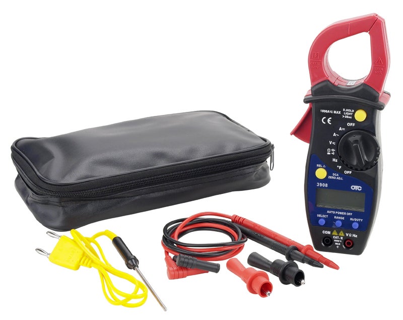 OTC 3908 Digital AMP Clamp/Multimeter Kit,Black - Image 4