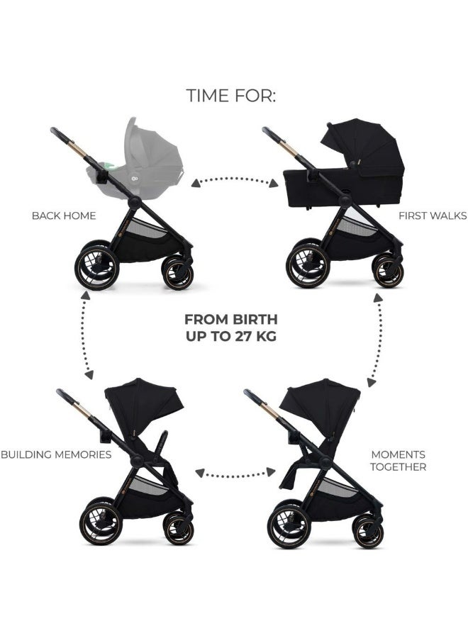 Kinderkraft - NEA 2 Stroller - Midnight Black - Image 4