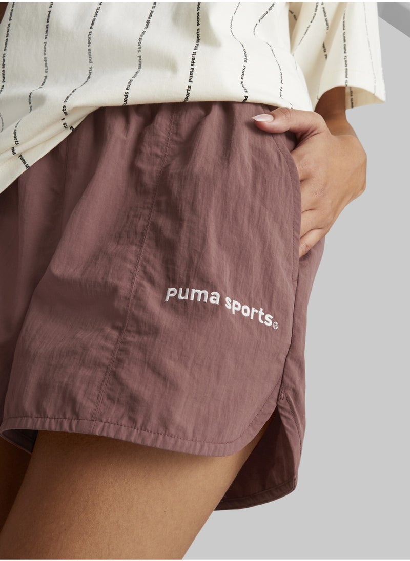بوما شورت للنساء PUMA TEAM  - Image 2