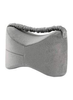 Knee Pillow for Pregnancy, Sciatica Pain Relief, Lower Back Pain, Leg Hip and Joint Memory Foam Cushion Side Sleepers with Elastic Strap
