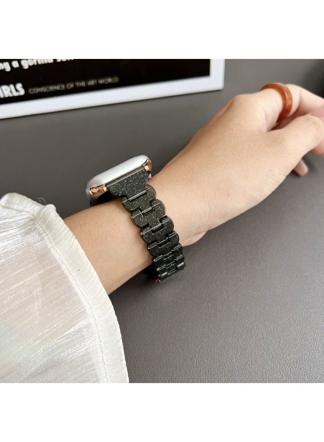 Yegni Compatible Apple Watch bands petal laser watch band Apple iridescent watch band wave watch band - Image 3