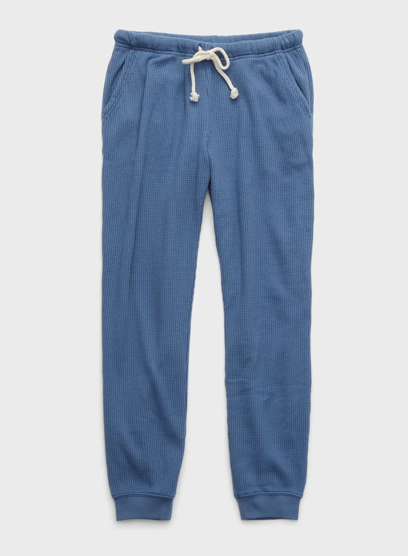 Aerie High Waist Cuffed Sweatpants