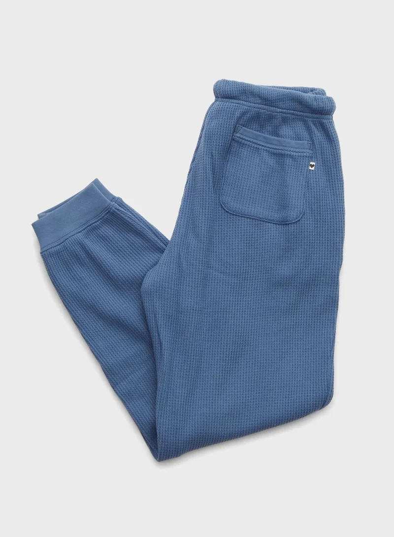 Aerie High Waist Cuffed Sweatpants