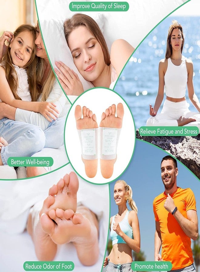 HAMITOR Detox Foot Patches Pads, Cleansing Toxin Remover Foot Pads, Pain Relief, Stress Relief Sleep Patch for Detoxification, for Men & Women (Pack of 20) - Image 5