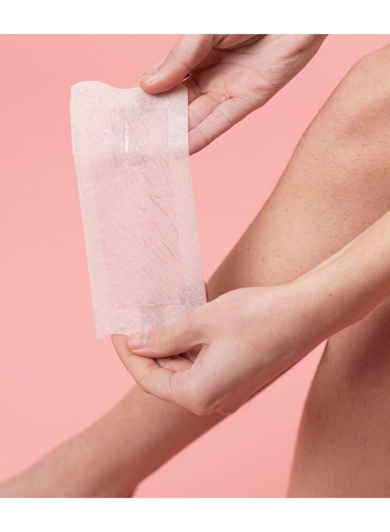 بادي ناتور شرائط شمع إزالة الشعر للجسم مع زهرة اللوتس بشرة حساسة - Image 3