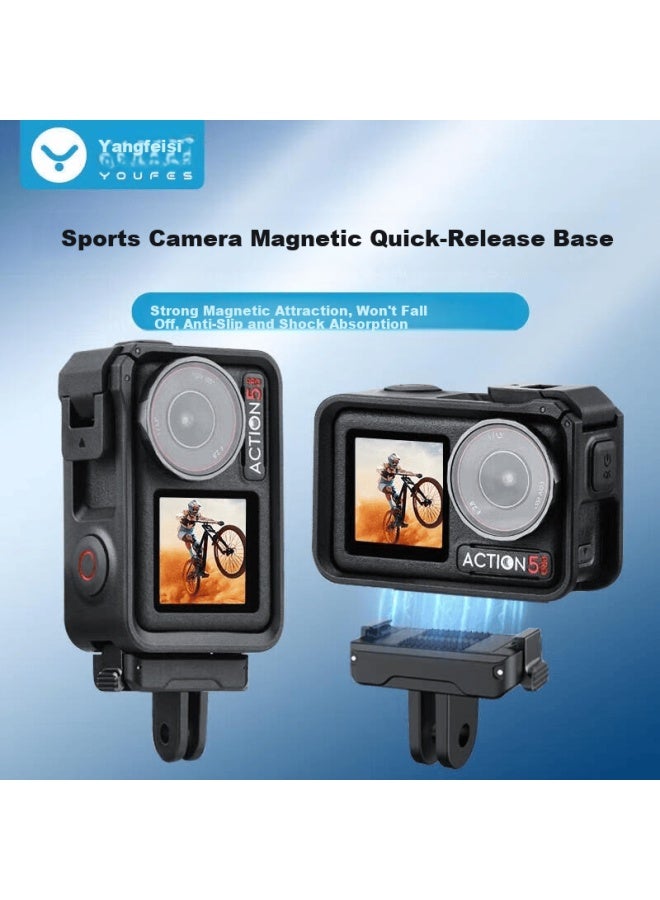 Youfes Yangfeisi Adapter For Dji Osmo 360 Quick Release Magnetic Tripod Base Mount For Action Camera Gimbal Bracket - Image 1