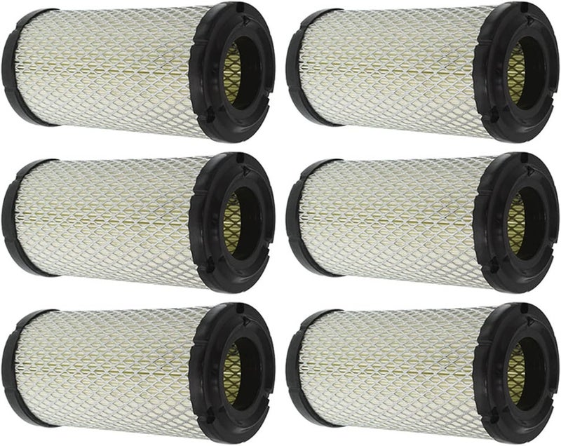 marddpair 6-Pack Air Filter Replacement for Kubota BX Series D662 D722 D782 D902 RTV500 RTV900 KTV900 - Image 1
