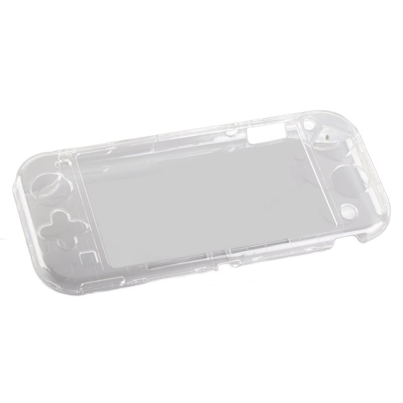 Transparent Case for Switch Lite 21.3 x 9.3 x 2.4cm Ultra-Thin Protective Cover - Crystal Clear PC Shell Split-Type All-Inclusive Grip Protection Cover for Nintendo Switch Lite Console - Image 1