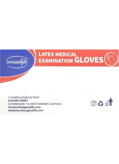 Gesalife Powder Free Latex Disposable Gloves 100 Pcs  - Image 4