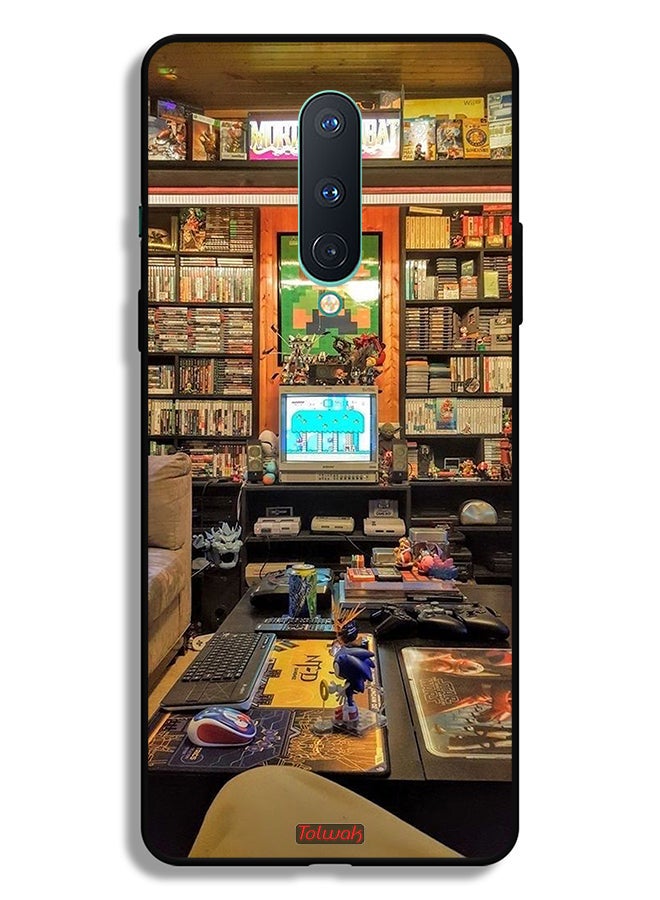 Tolwak OnePlus 8 Protective Case Cover Gamer Zone - Image 2