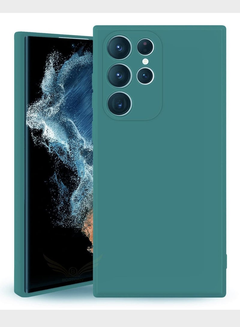 BORTONY Galaxy S22 Ultra Camera Protected Case Slim Fit Durable Shockproof Silicone Protective Phone Case Cover for Samsung Galaxy S22 Ultra - Image 2