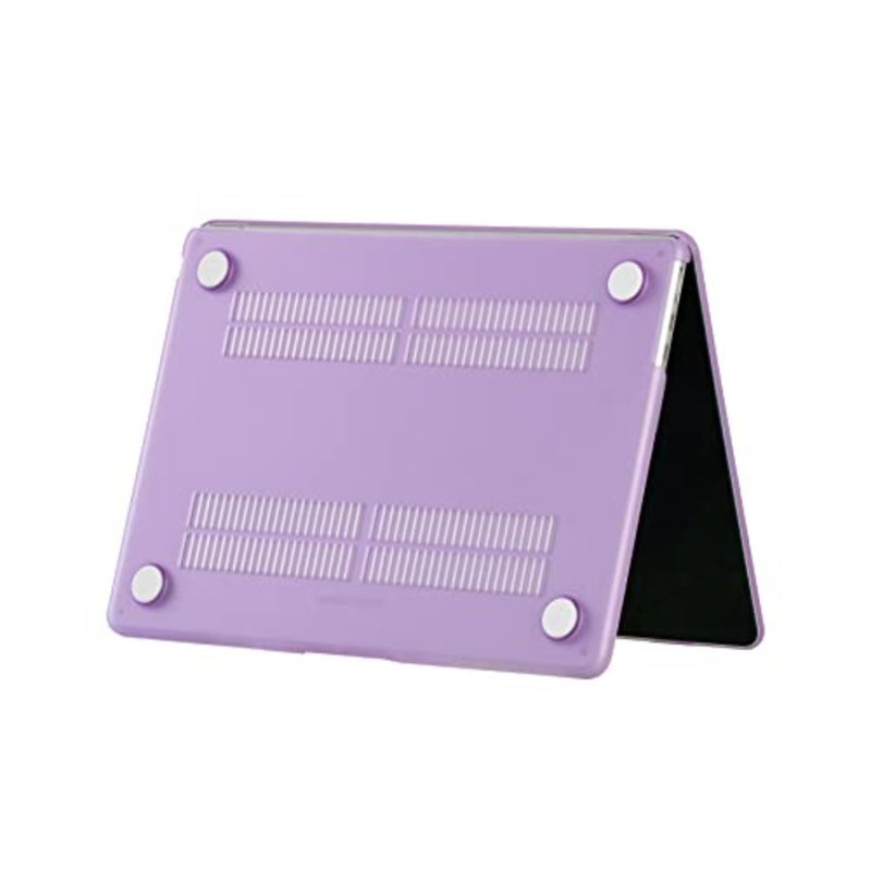 Se7enline Compatible with M2/M3/M4 MacBook Air Case 2022-2025 13 inch M2/M3/M4 Chip for 13.6 inch Model A2681/A3113/A3240 Matte Finish Laptop Hard Shell Case with Keyboard Cover Skin, Light Purple - Image 4