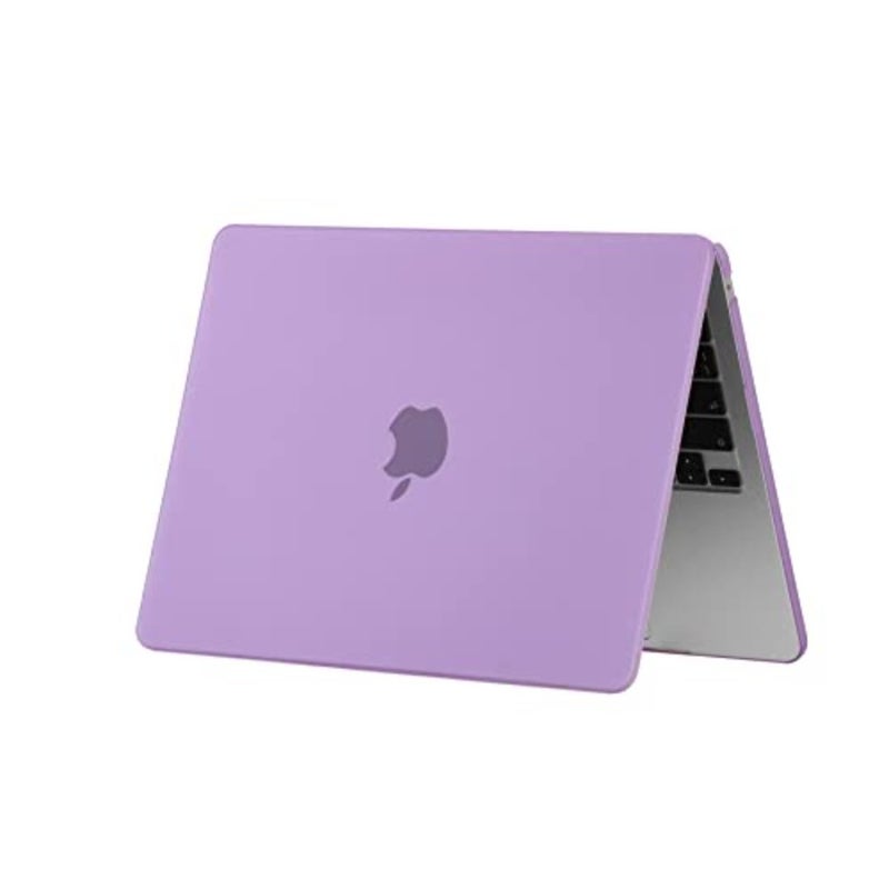 Se7enline Compatible with M2/M3/M4 MacBook Air Case 2022-2025 13 inch M2/M3/M4 Chip for 13.6 inch Model A2681/A3113/A3240 Matte Finish Laptop Hard Shell Case with Keyboard Cover Skin, Light Purple - Image 3