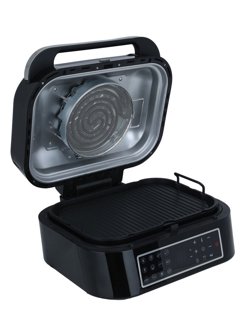EDISON - Air Fryer Black Steel 12 Functions 6.5L 1800W - Image 1