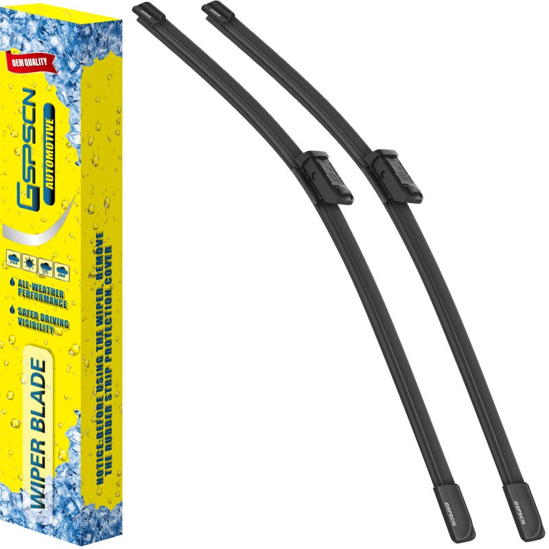 GSPSCN 2 Wipers For Volkswagen CC 20172013Jetta 20232011Passat 20212012 Honda CRV CRV 20242023 Audi Q2 20222018 Original Equipment Windshield Wiper Blades 2419