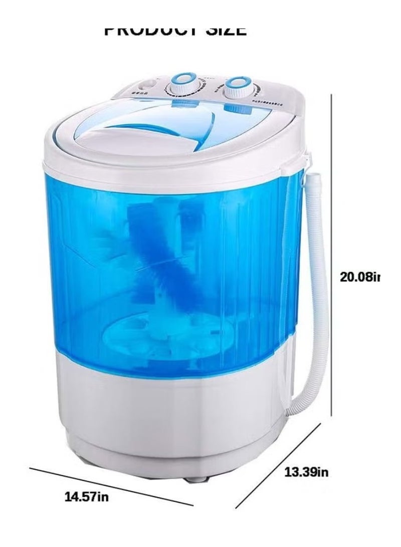 Dreamzon Shoe Washing Machine Small Household, Portable Lazy Washing Machine, 360° Cleaning, 10 Minutes Fast Cleaning, Safe Material Does Not Hurt Shoes Blue/White  - Image 1