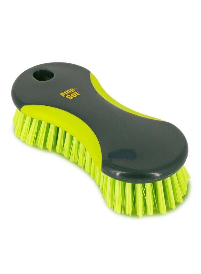 Pine Sol Heavy Duty Scrub Brush – Multipurpose Cleaning Tool for Floors, Tubs, Sinks | Soft Comfort Grip with Flexible Stiff Bristles - Image 1