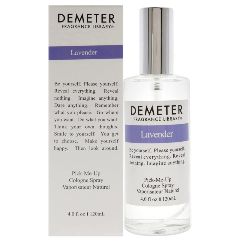 Demeter Unisex Cologne Spray, Lavender, 4 Ounce - Image 1